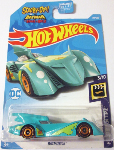 Hot Wheels Scooby-doo Batman Batmobile E:1/64 Mide 8 Cm.