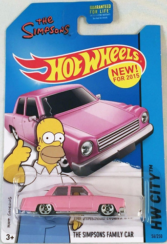 Hot Wheels  - The Simpsons Family Cars - Escala 1:64.