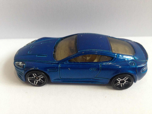 Hotwheels Aston Martin R-metal Flake. Azul-vn. Serie