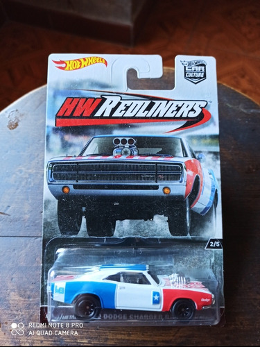 Hotwheels Dodge Charger Red Liners