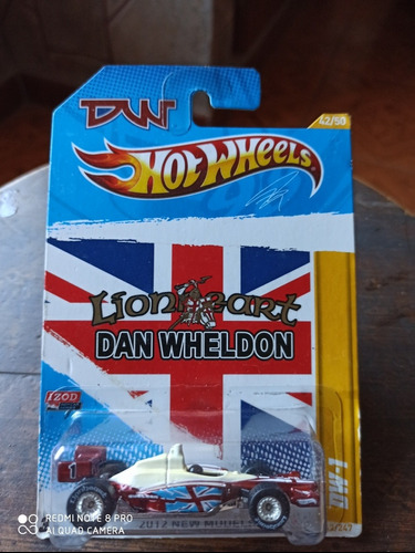 Hotwheels Fórmula Dan Wheldon
