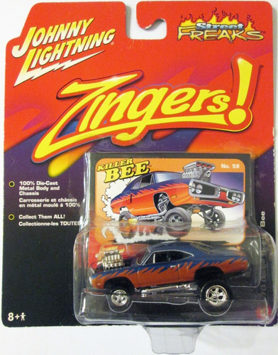 Johnny Lightning '70 Dodge Super Bee Mide 7,5 Cm Escala 1/64