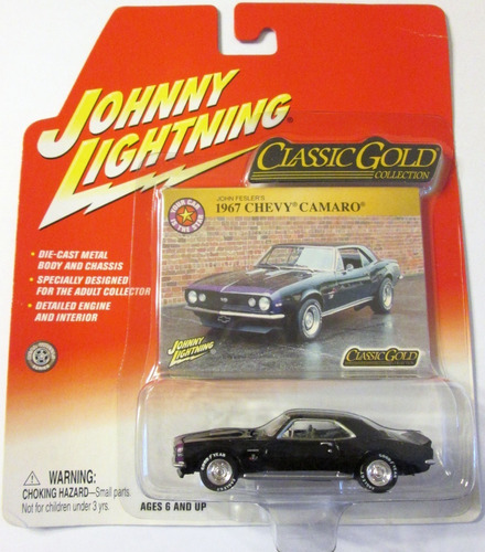 Johnny Lightning  Chevy Camaro Ruedas/goma Escala 1:64
