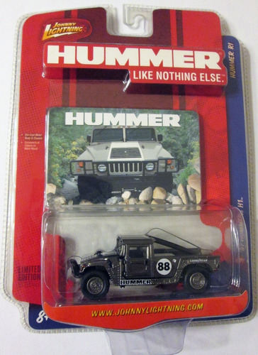 Johnny Lightning  Hummer H1 Ruedas De Goma Escala 1:64