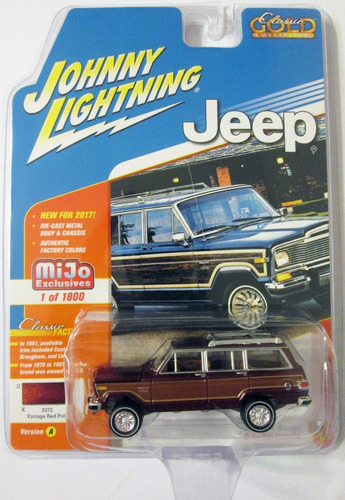 Johnny Lightning,  Jeep Wagoneer, E/limitada  Piezas
