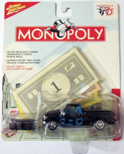 Johnny Lightning Monopoly  Chevy Silverado Escala: 164