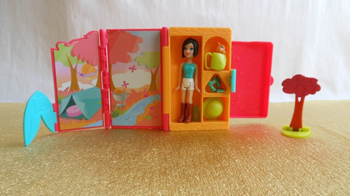 Juguete Polly Pocket Exploradora En Libro Desplegable 20