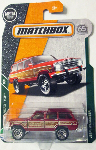  Matchbox, Jeep Wagoneer, E:1/64 Primera Edición, 7 Cm.