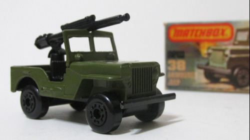 Matchbox Lesney  Jeep Armoured 38