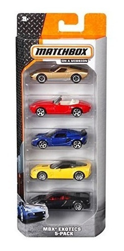 Matchbox Paquete De 5 Autos Surtidos