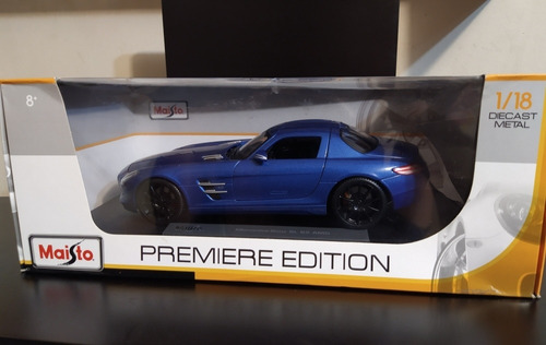 Mercedes Benz Sls Amg Maisto Escala 1/18 Leer Descripcion