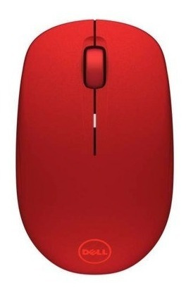 Mouse Dell Inalámbrico Modelo Wm126 Color Rojo