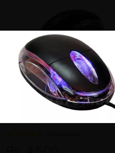 Mouse Hp, Dell Óptico Usb Luces Super Económico dpiMou