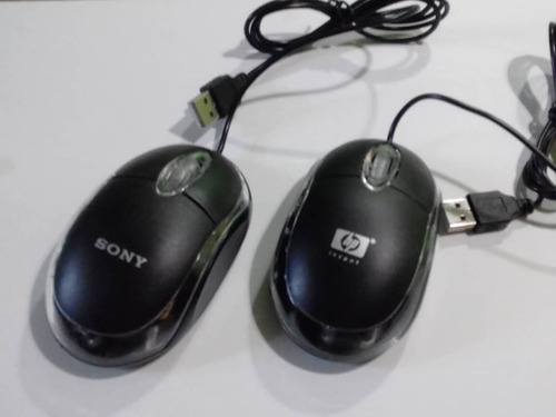 Mouse Hp Sony Optico Usb Luces Economico