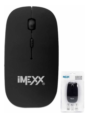 Mouse Imexx 2.4 Ghz Inalámbrico Negro