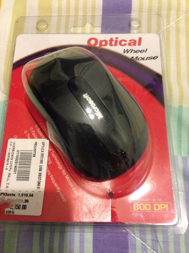 Mouse Optico Inalambrico Microsoft Nuevo