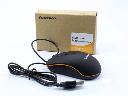 Mouse Usb Lenovo Optico De Cable Original