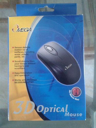 Omega - Mouse Negro Ps2 Para Pc