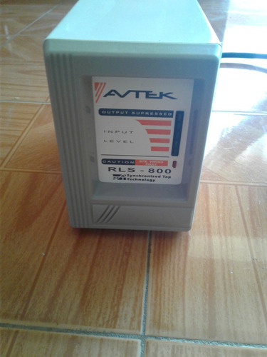 Regulador De Voltaje Protector P/computadora Avtek Rls 800