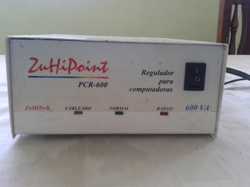 Regulador De Voltaje Zuhipoint Para Pc. 600 Va