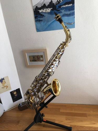 Saxofon Alto Yamaha Yas 25 Japonés Original + 2 Boquilla