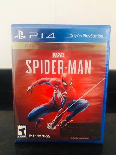Spiderman Game Of The Year Ps4 Fisico Sellado
