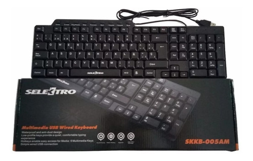 Teclado Español Usb Multimedia Computadora Lapto Selektro