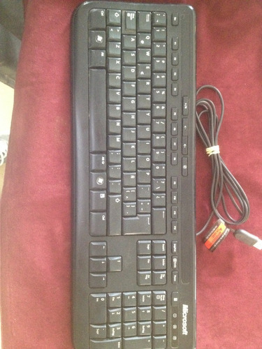Teclado Para Pc Microsoft Wired Keyboard 600 Usb
