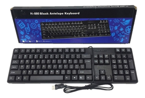 Teclado Pc Usb Hp H-880 Codigo 