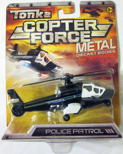 Tonka Copter Force - Helicóptero Policías Y Bomberos,