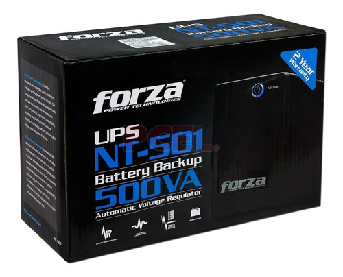 Ups Nt-501 Forza 500va Bateria 12v/7amp (oferta-tienda)