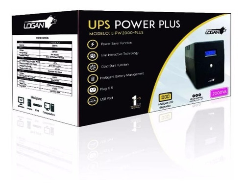 Ups Regulador De Voltaje 750va Batería 12v Protector Pc