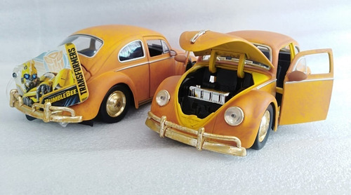 Volkswagen Beetle, Transformers Bumblebee, Escala cm