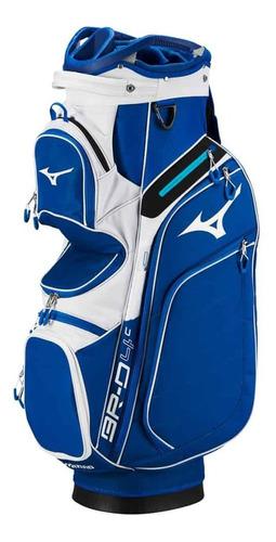 Bolso Maleta Cart Bag De Golf Mizuno Azul Y Blanco