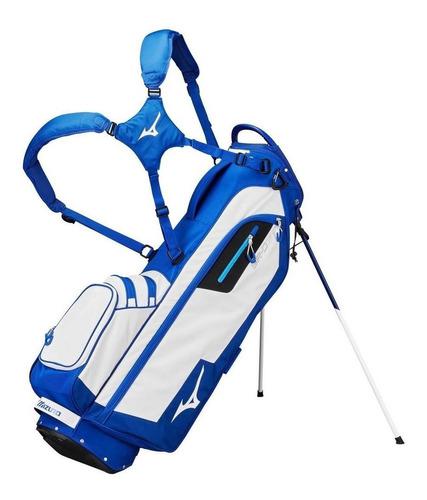 Bolso Maleta Stand Bag De Golf Mizuno Azul/blanco