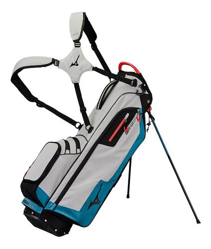 Bolso Maleta Stand Bag De Golf Mizuno Grey/blue