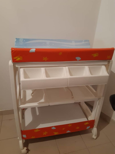 Cambiador Bañera De Bebé Marca Máster Kids