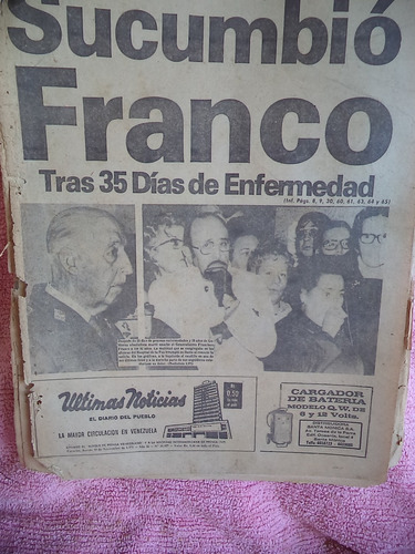 Cuando Falleció Francisco Franco En 