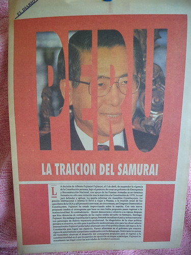 Cuando Fujimori Suspendió La Constitución En 
