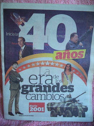 Diario  Edición 40 Aniversario  Años De