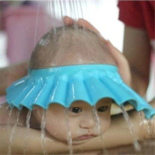 Gorro Visera Lavacabezas Ideal Para Protejer Ojos Del Bebe