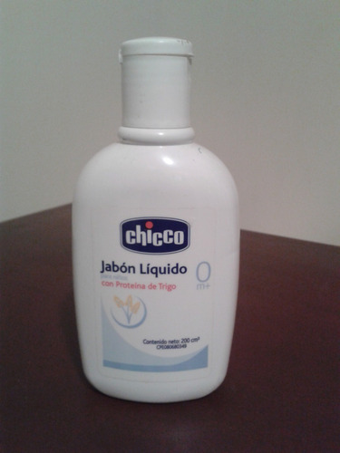 Jabon Liquido Chicco 200 Cm3 Asvsg