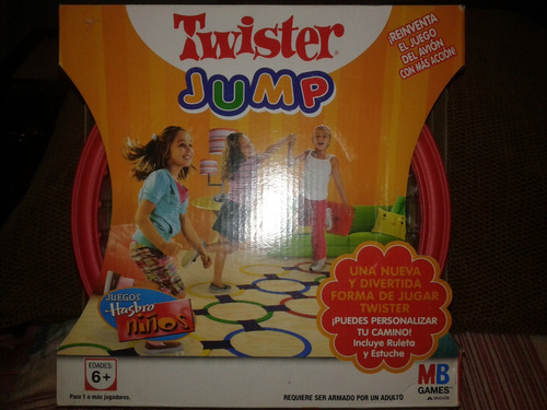 Juego Niños Marca Hasbro Original Mb Games Twister Jump