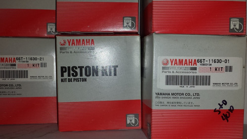 Kit De Piston Yamaha Original Motor 40hp Std Y 0.50