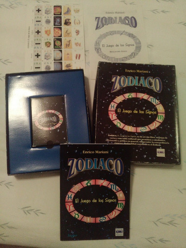 Libro Zodiacal Con Juego Y Cartas Modelo Enrico Mariani