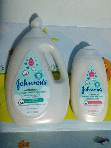 Loción Para El Cuerpo Y Shampoo Para Bebe Johnson &