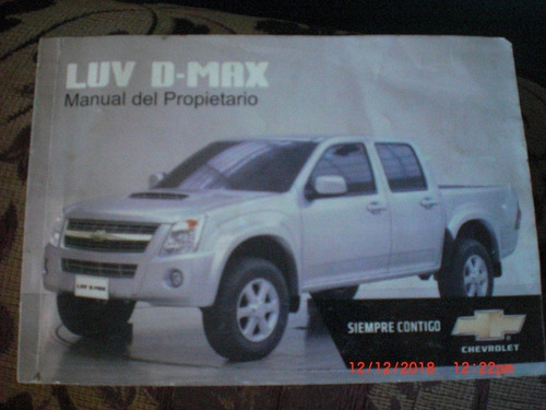 Manual De Instrucciones Chevrolet Luv Dmax