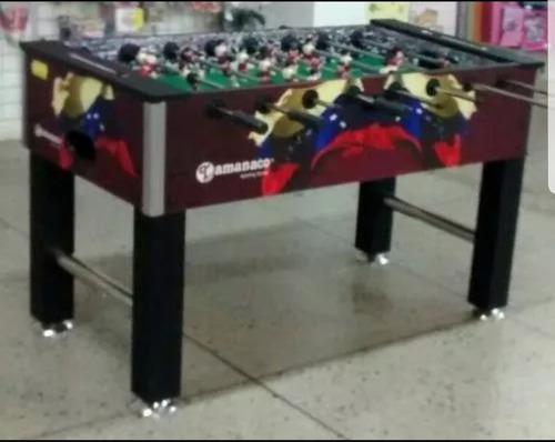 Mesa De Futbolito Grande Profesional Tamanaco Vinotinto