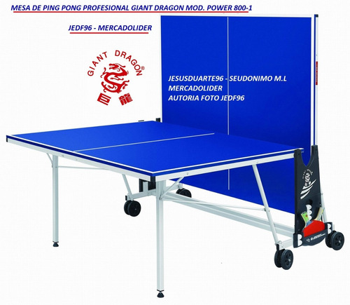 Mesa De Ping Pong Giant Dragon Tamanaco Profesional Stiga Ke