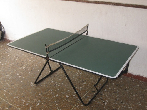 Mesa De Ping Pong Tipo Mini Para Niños 15verde$